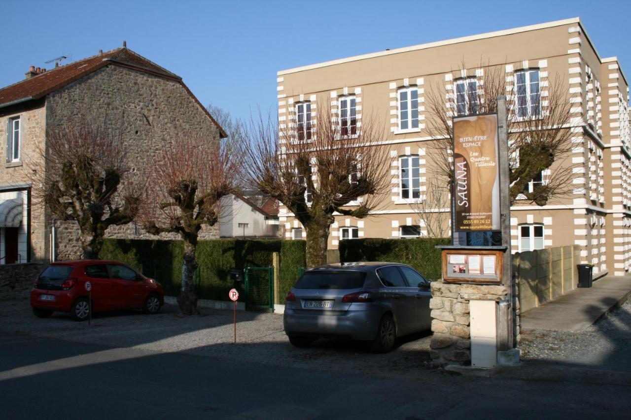 Les 4 Tilleuls Crozant Exterior foto